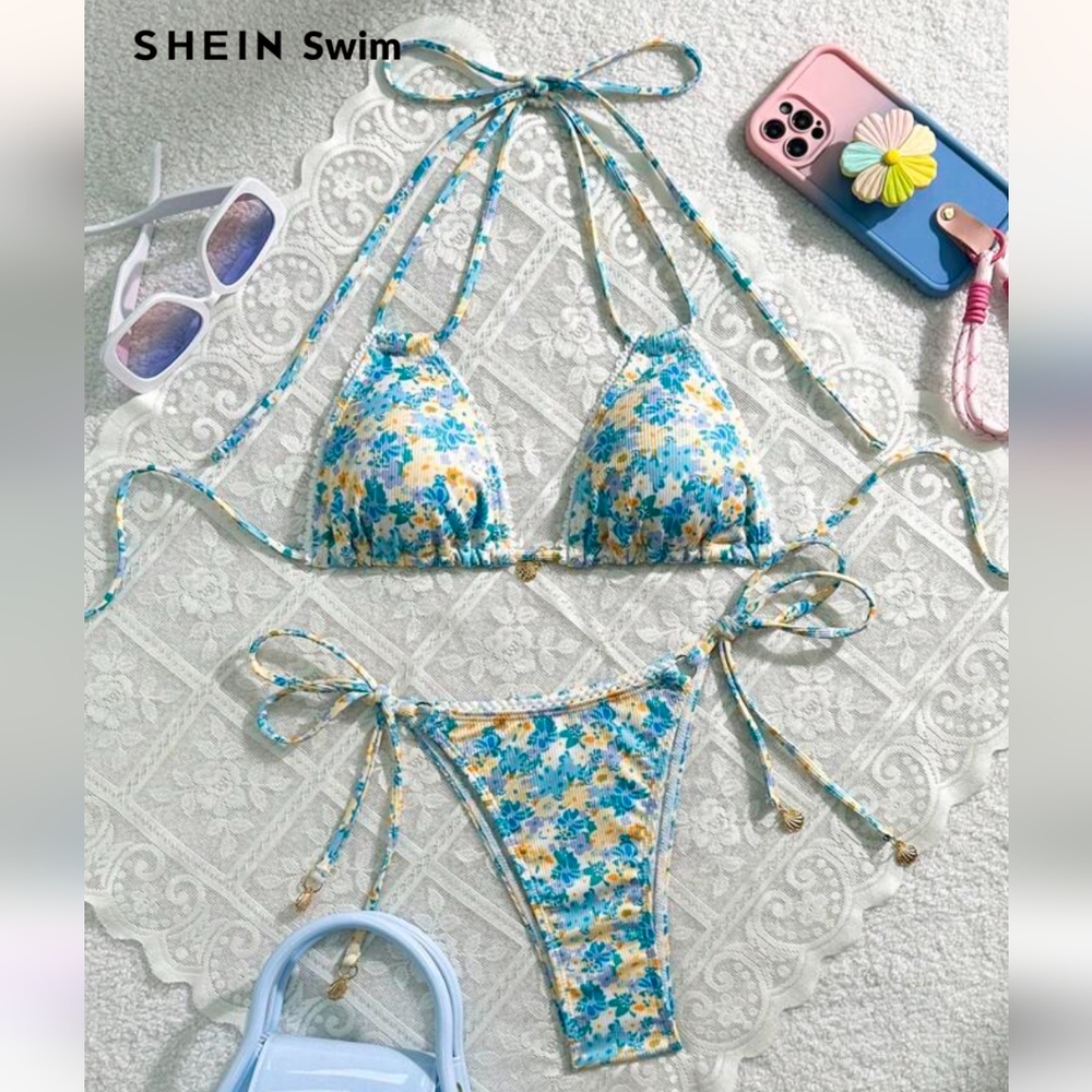 Shein Floral Bikini